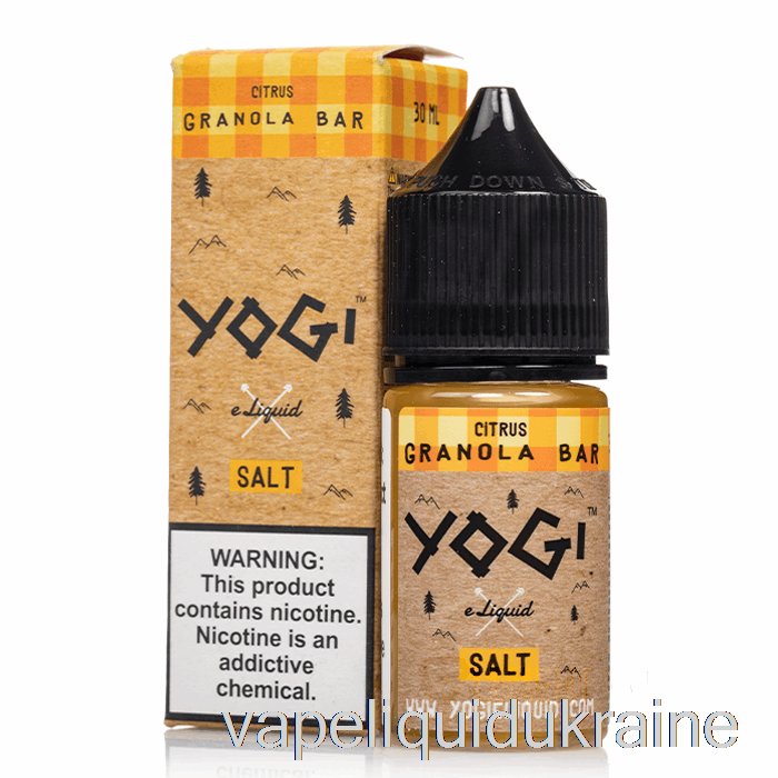 Vape Ukraine Citrus Granola Bar - Yogi Salts E-Liquid - 30mL 35mg